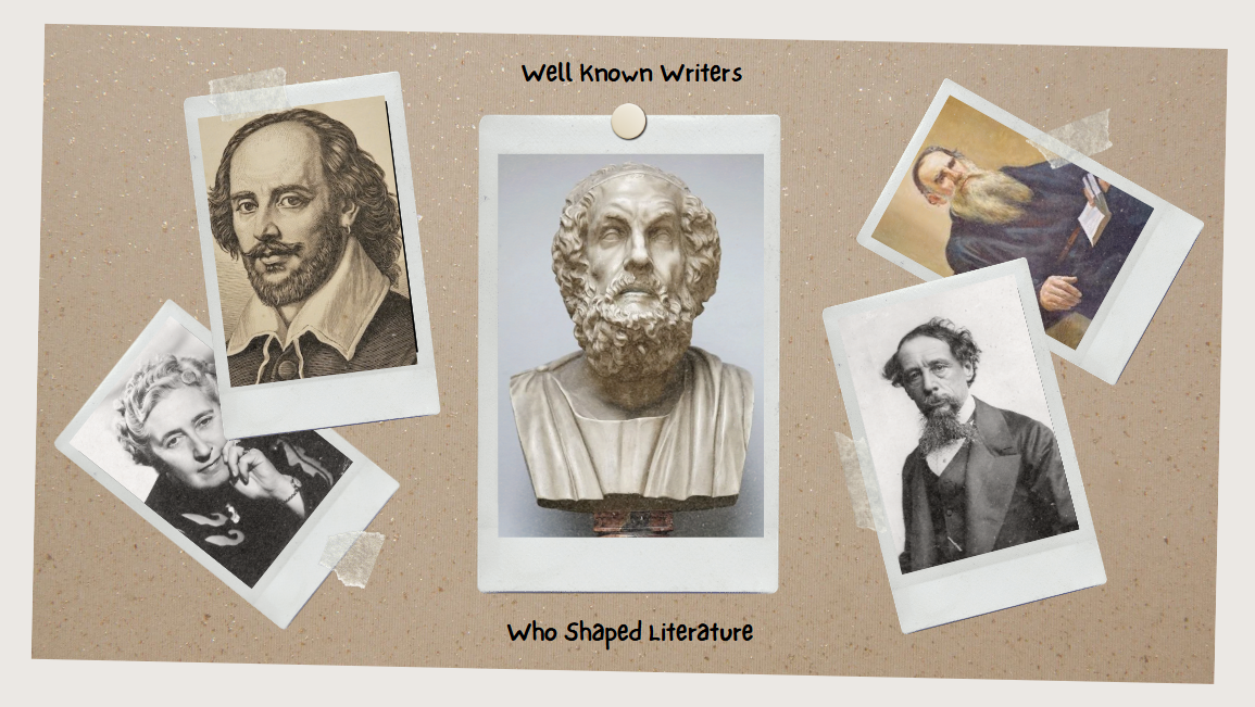 10 Well Known Writers of All Time Who Shaped Literature